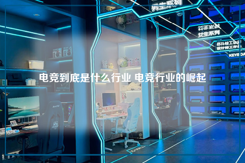 电竞到底是什么行业 电竞行业的崛起